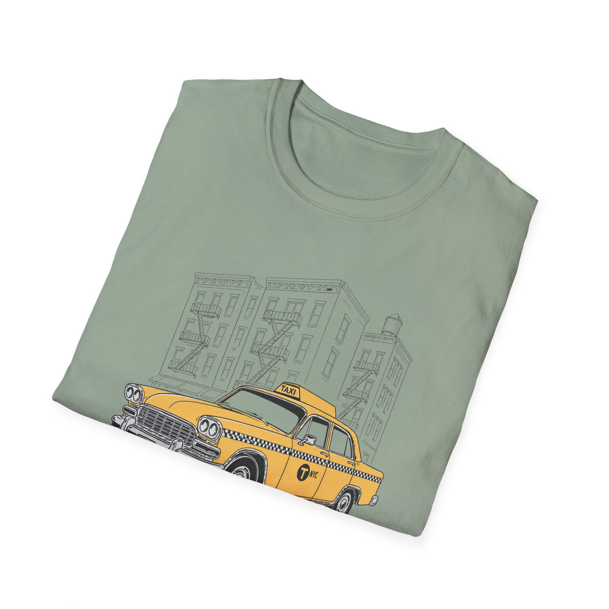 Checkered Cab NYC Taxi T-Shirt