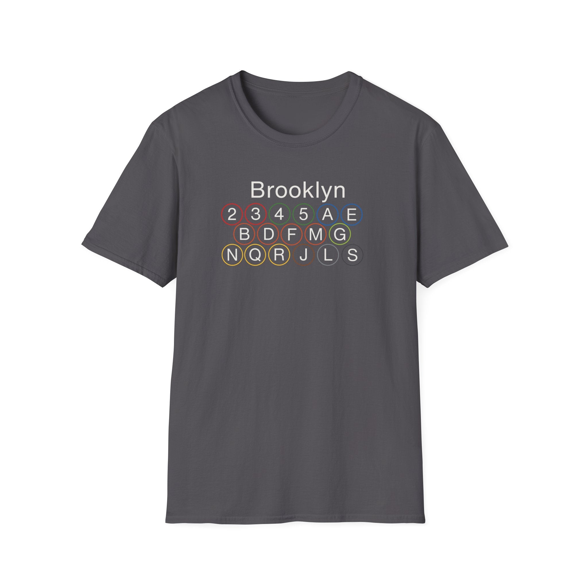 Brooklyn NYC Subway Lines T-Shirt