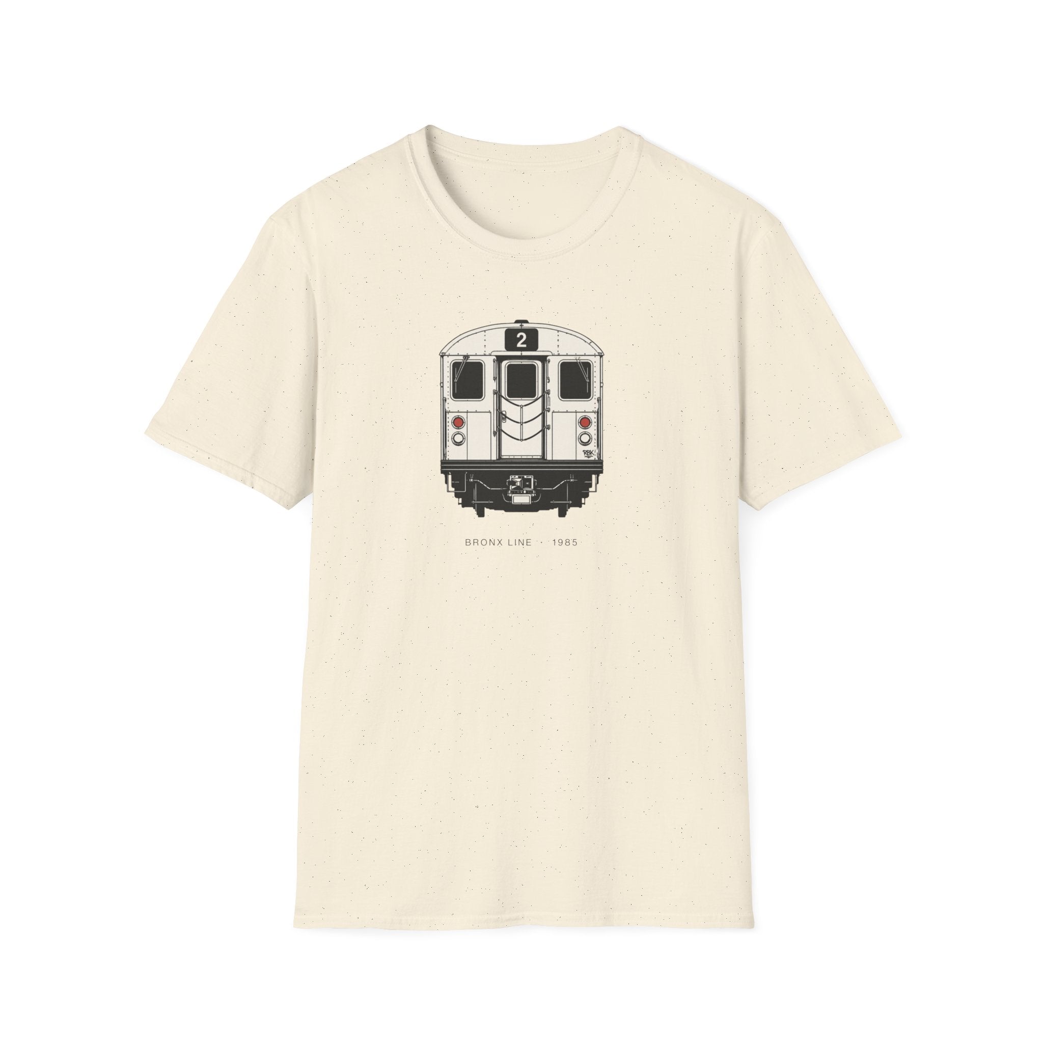 Bronx Line NYC 2 Subway Train T-Shirt