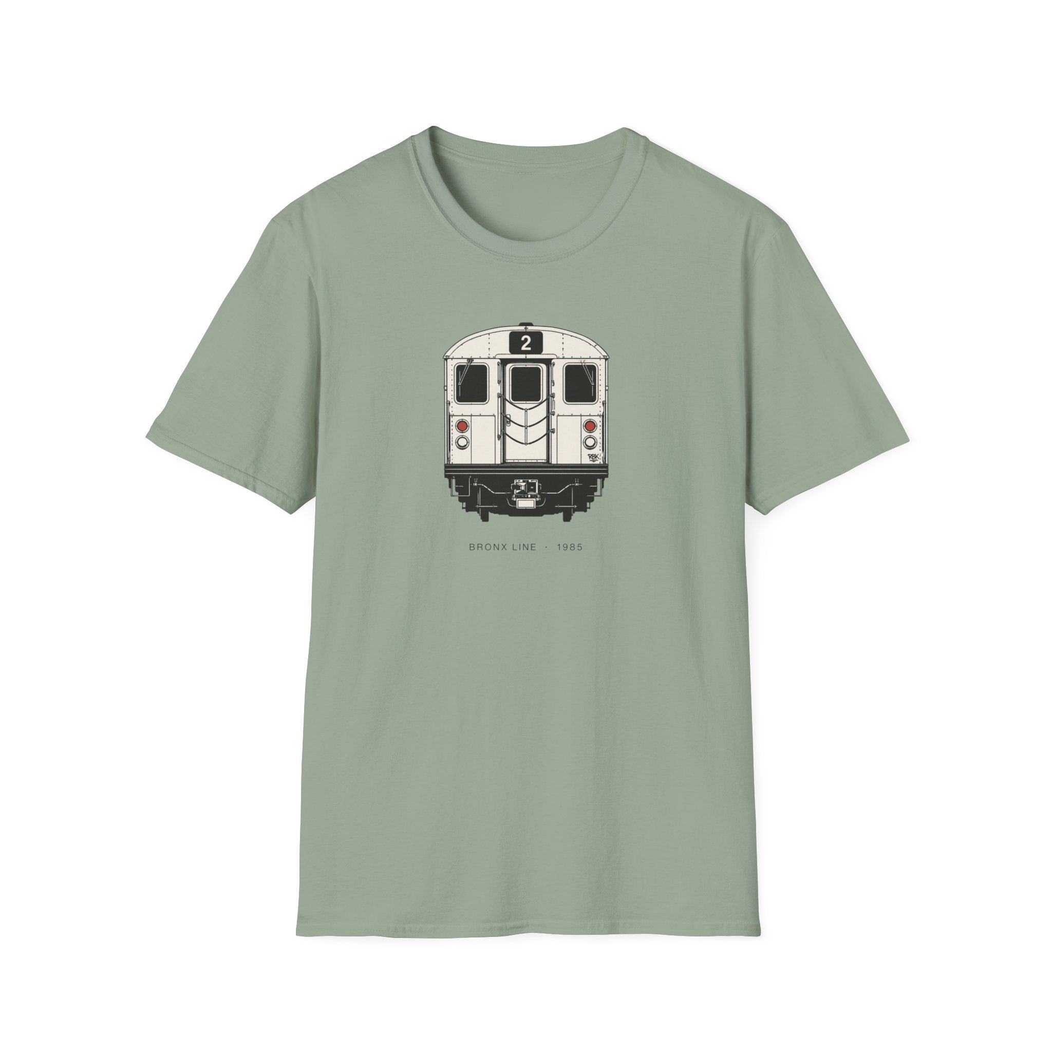 Bronx Line NYC 2 Subway Train T-Shirt