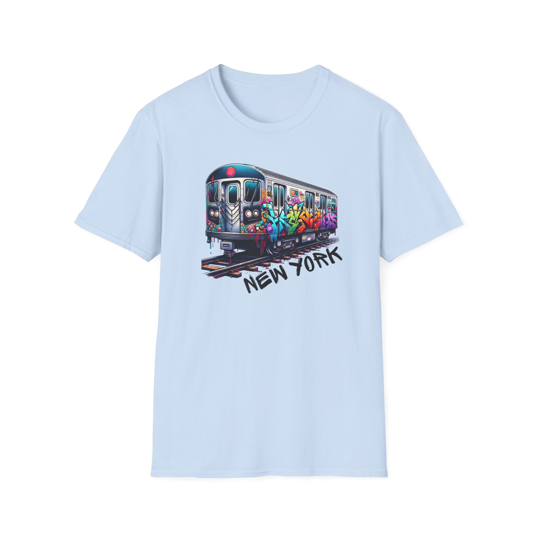 New York Graffiti Subway Car, NYC Train T-Shirt