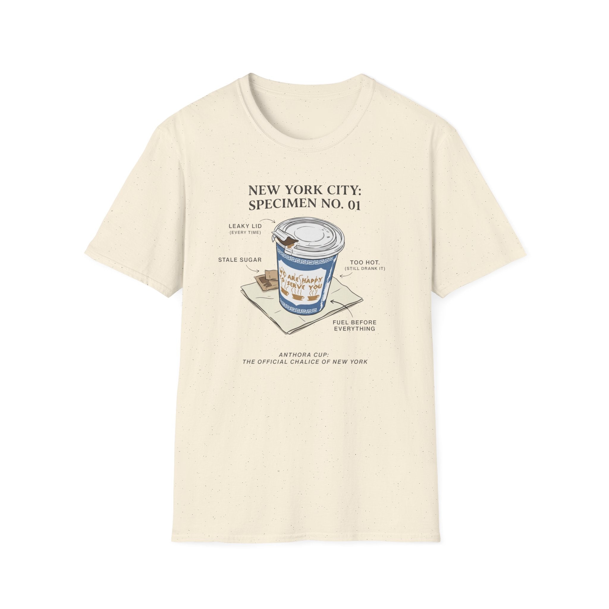Anthora Coffee Cup - NYC Specimen 01 T-Shirt