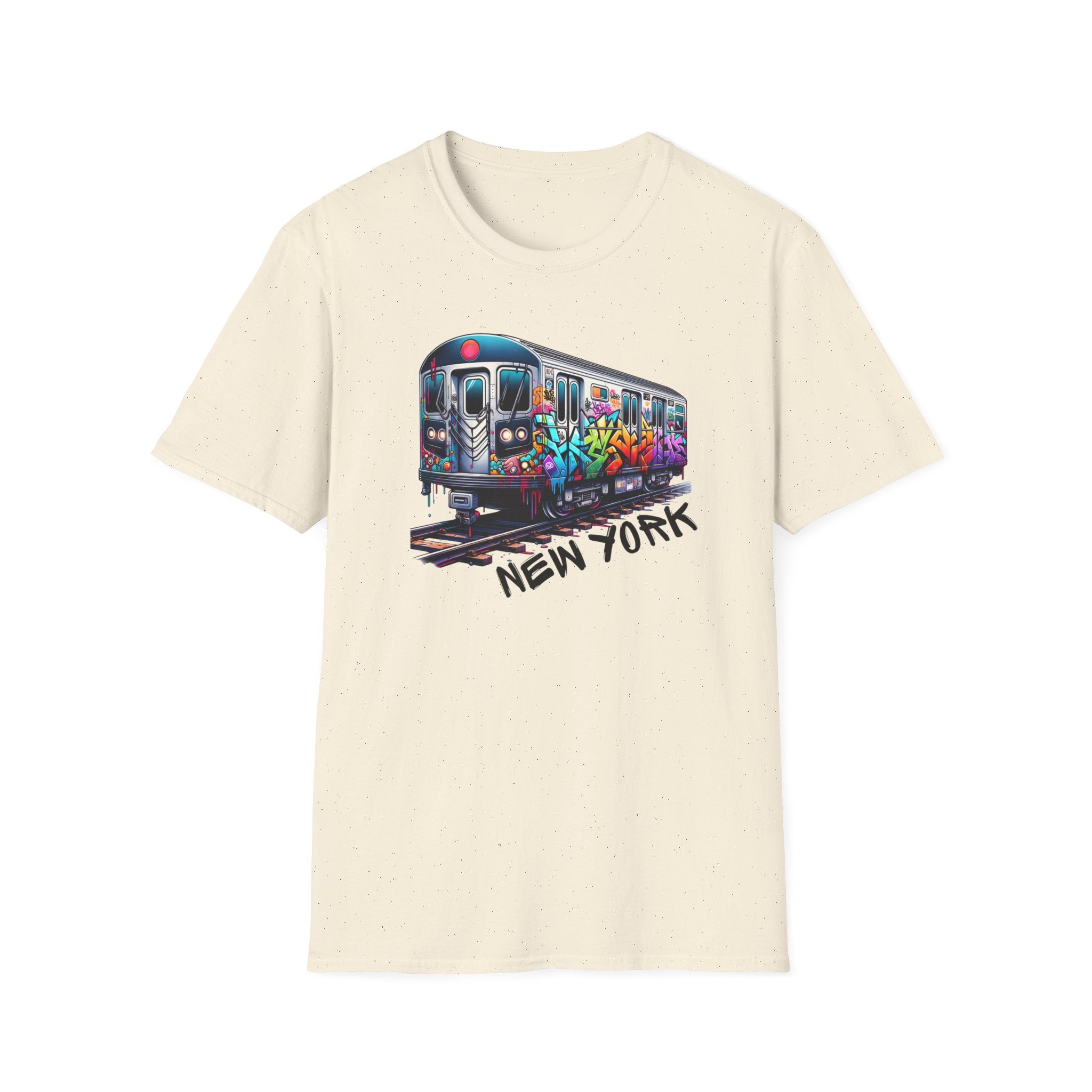 New York Graffiti Subway Car, NYC Train T-Shirt