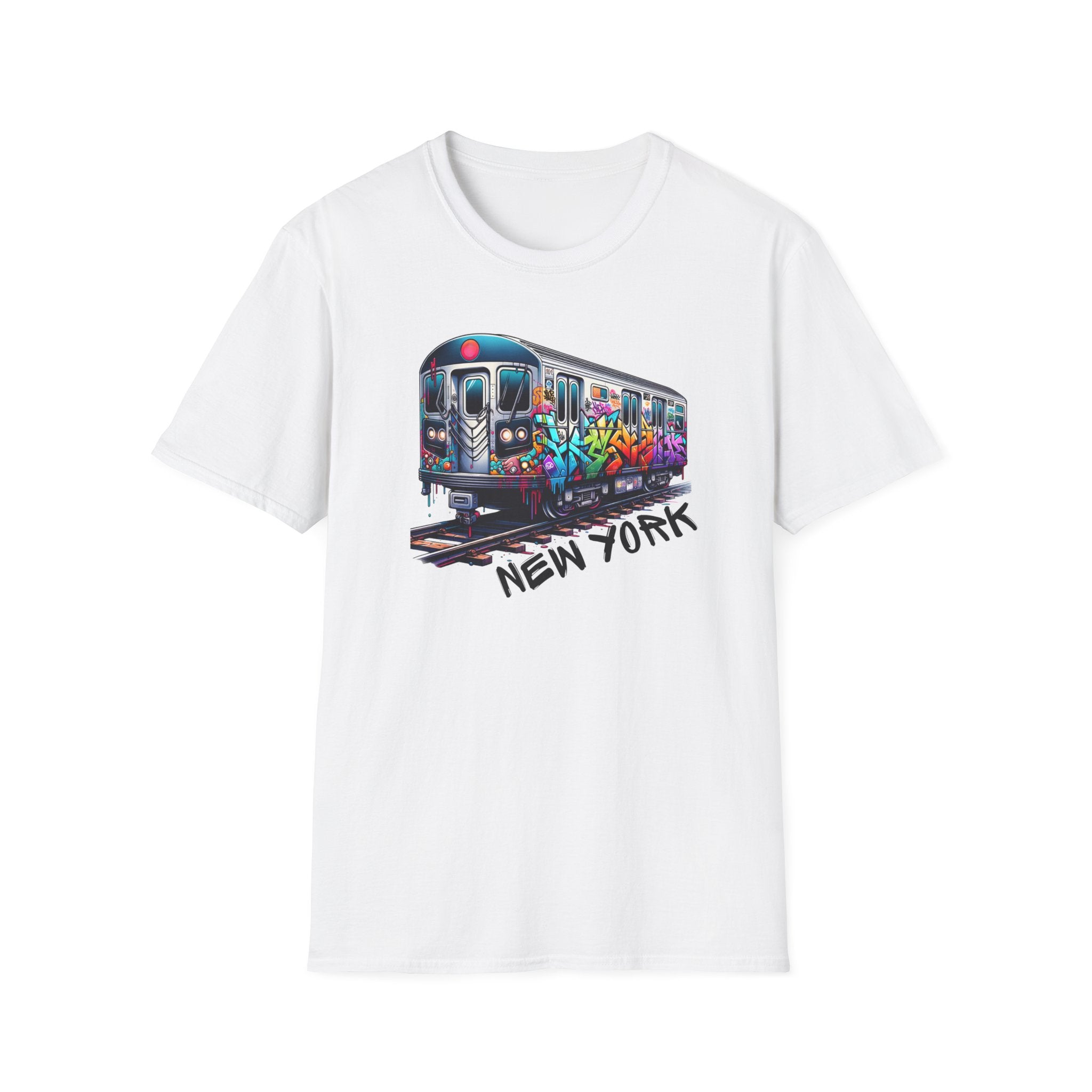New York Graffiti Subway Car, NYC Train T-Shirt