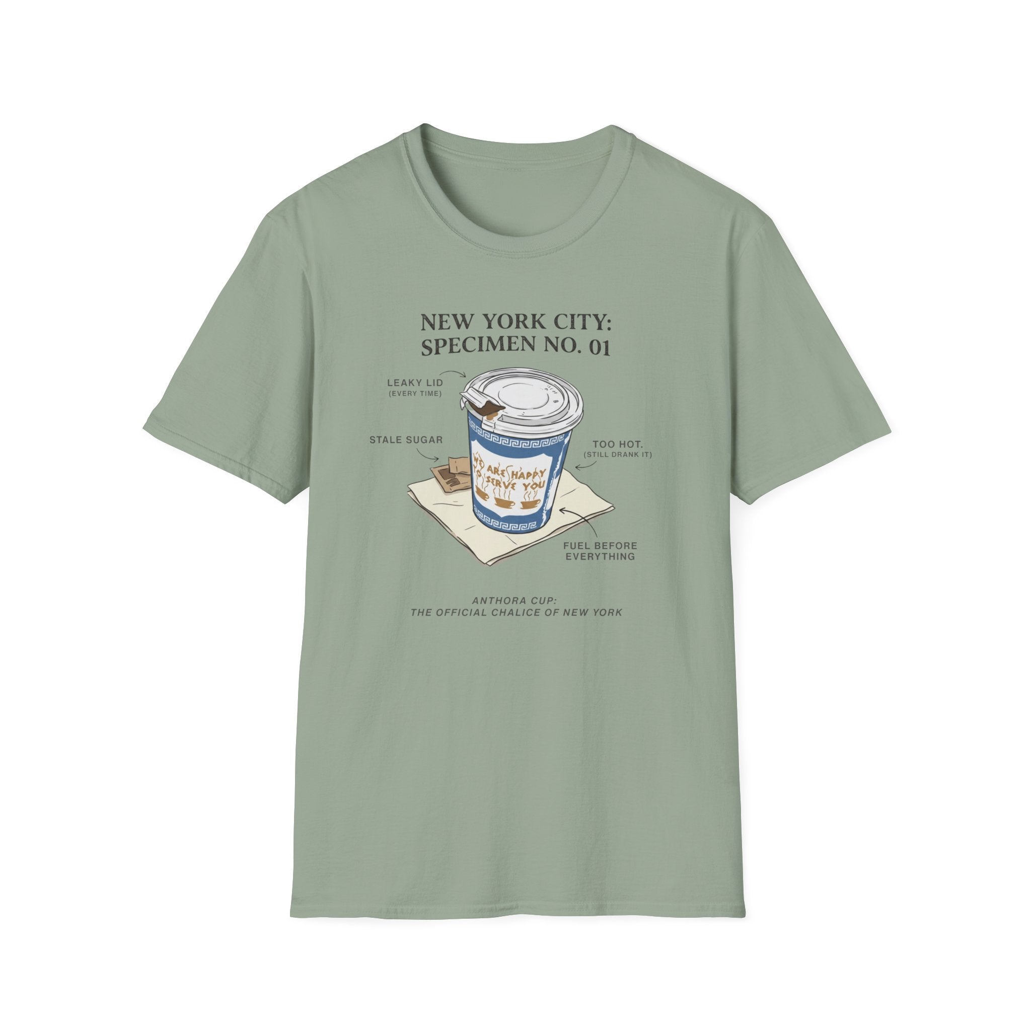 Anthora Coffee Cup - NYC Specimen 01 T-Shirt
