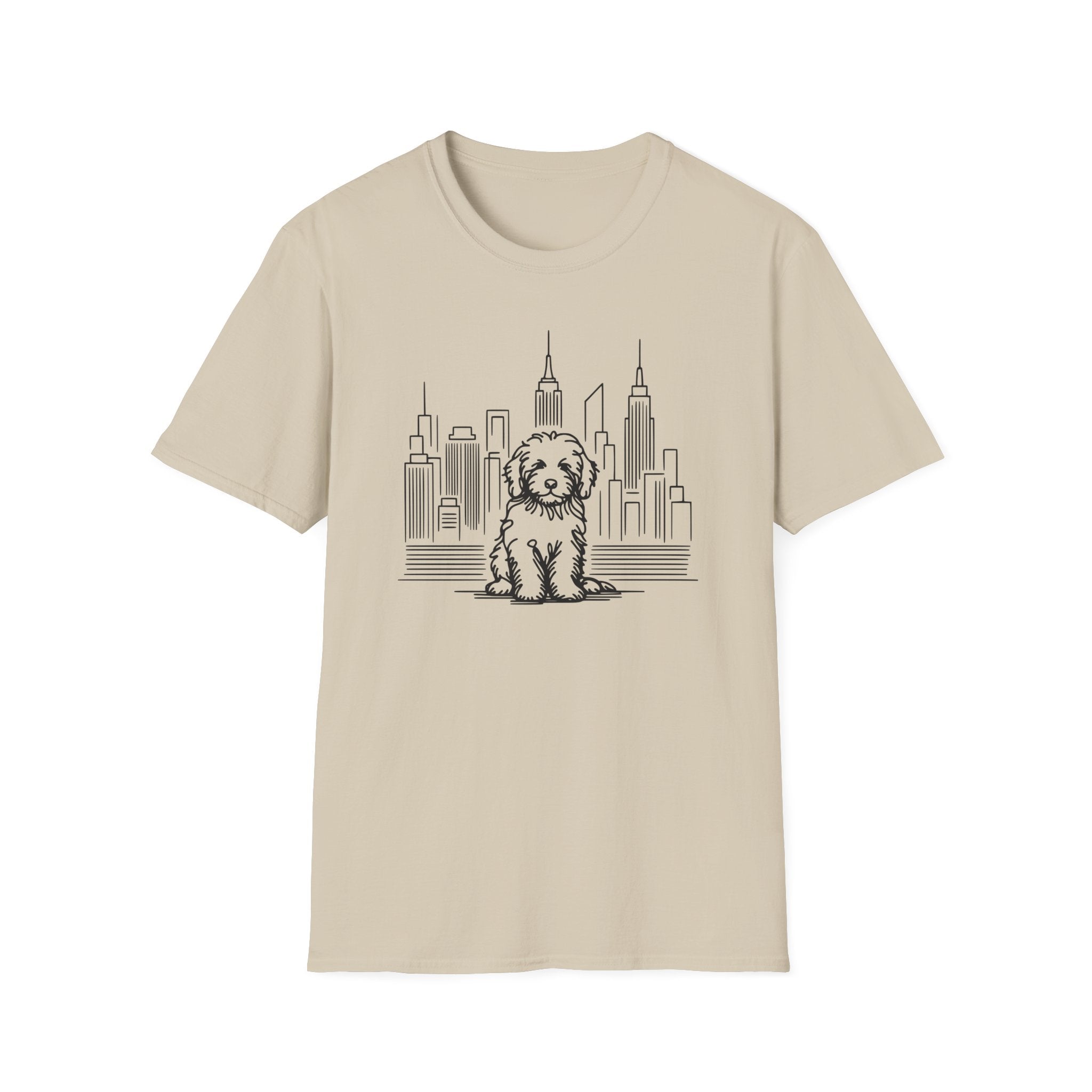 Golden Doodle NYC Skyline T-Shirt