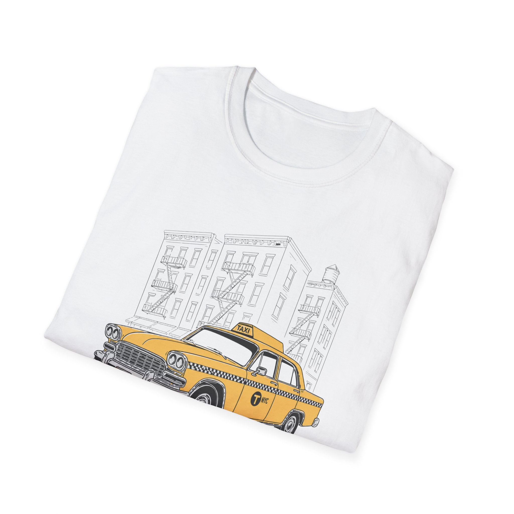 Checkered Cab NYC Taxi T-Shirt