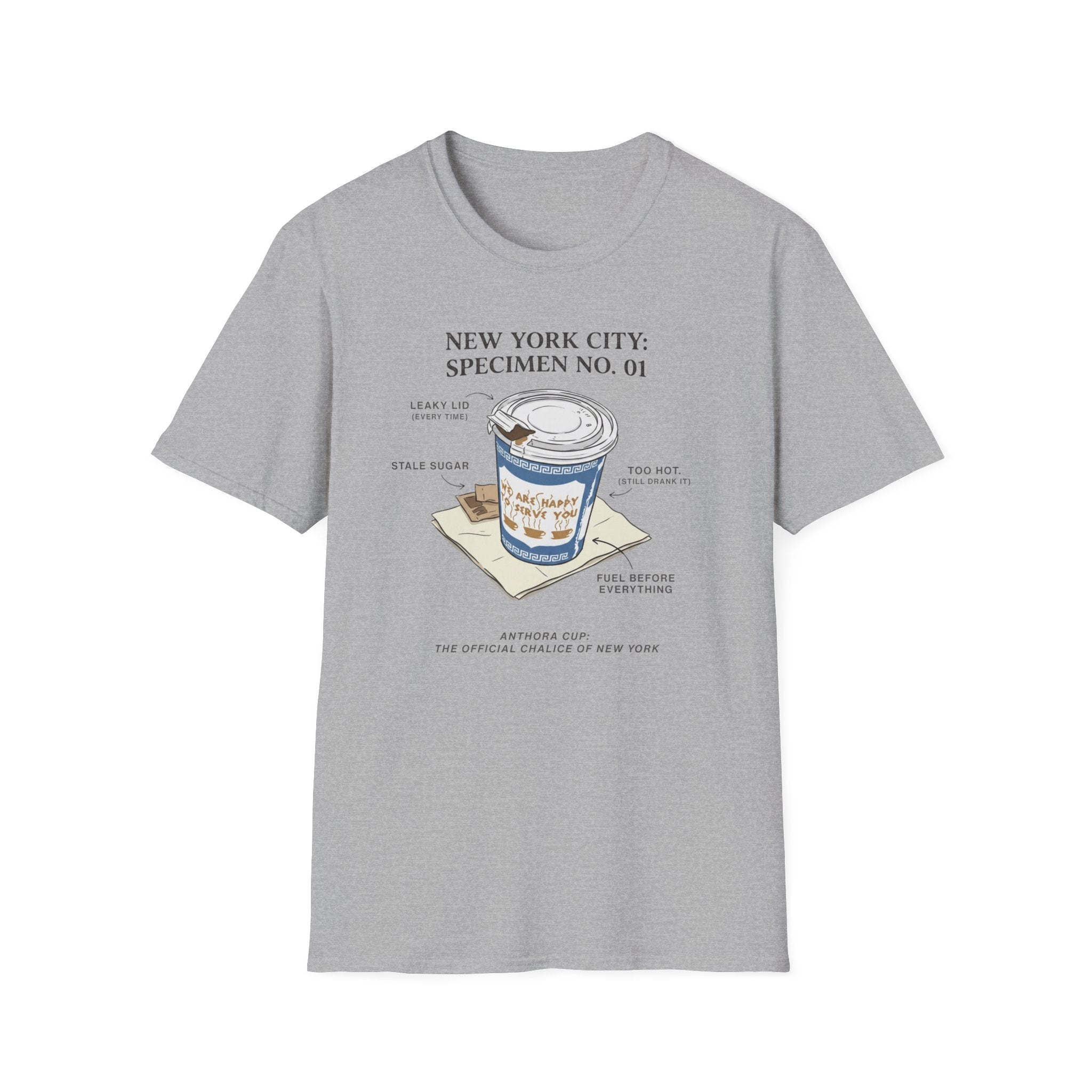 Anthora Coffee Cup - NYC Specimen 01 T-Shirt
