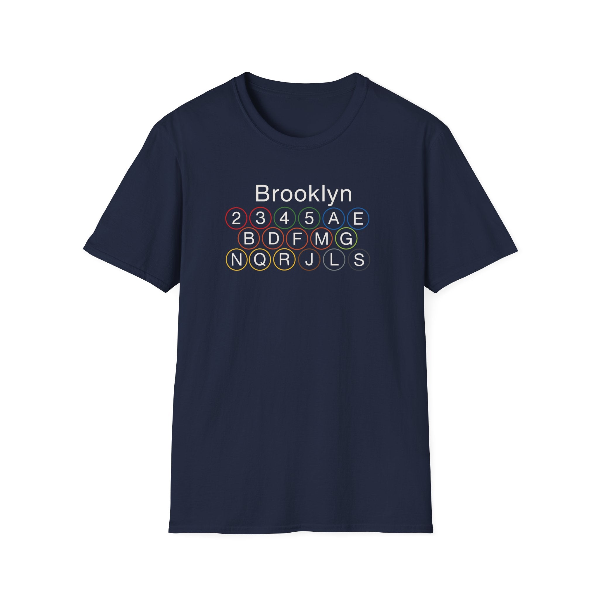 Brooklyn NYC Subway Lines T-Shirt