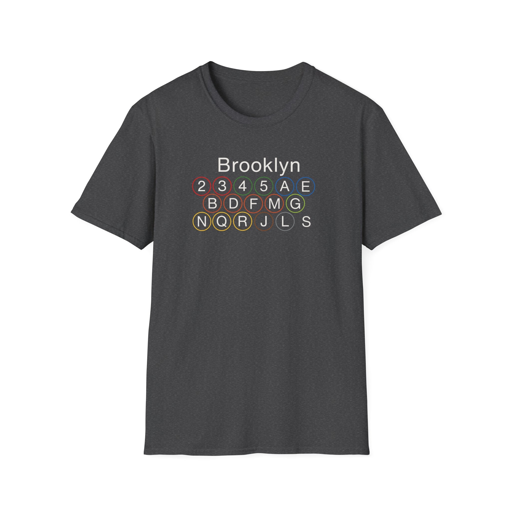 Brooklyn NYC Subway Lines T-Shirt