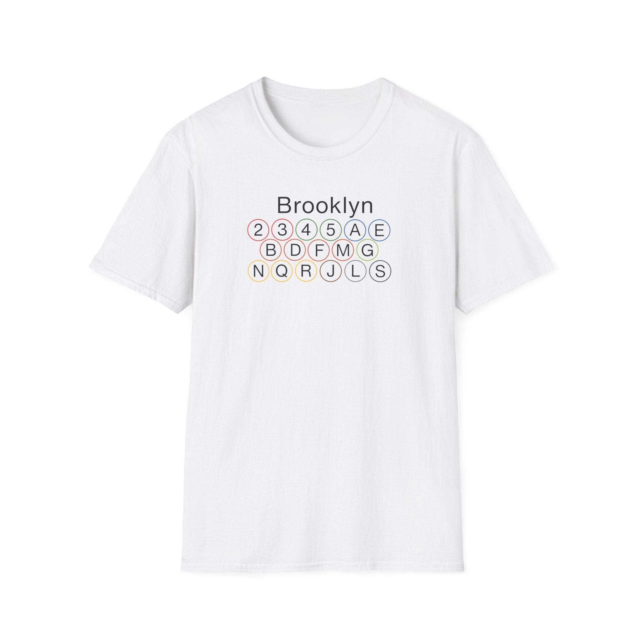 Brooklyn NYC Subway Lines T-Shirt