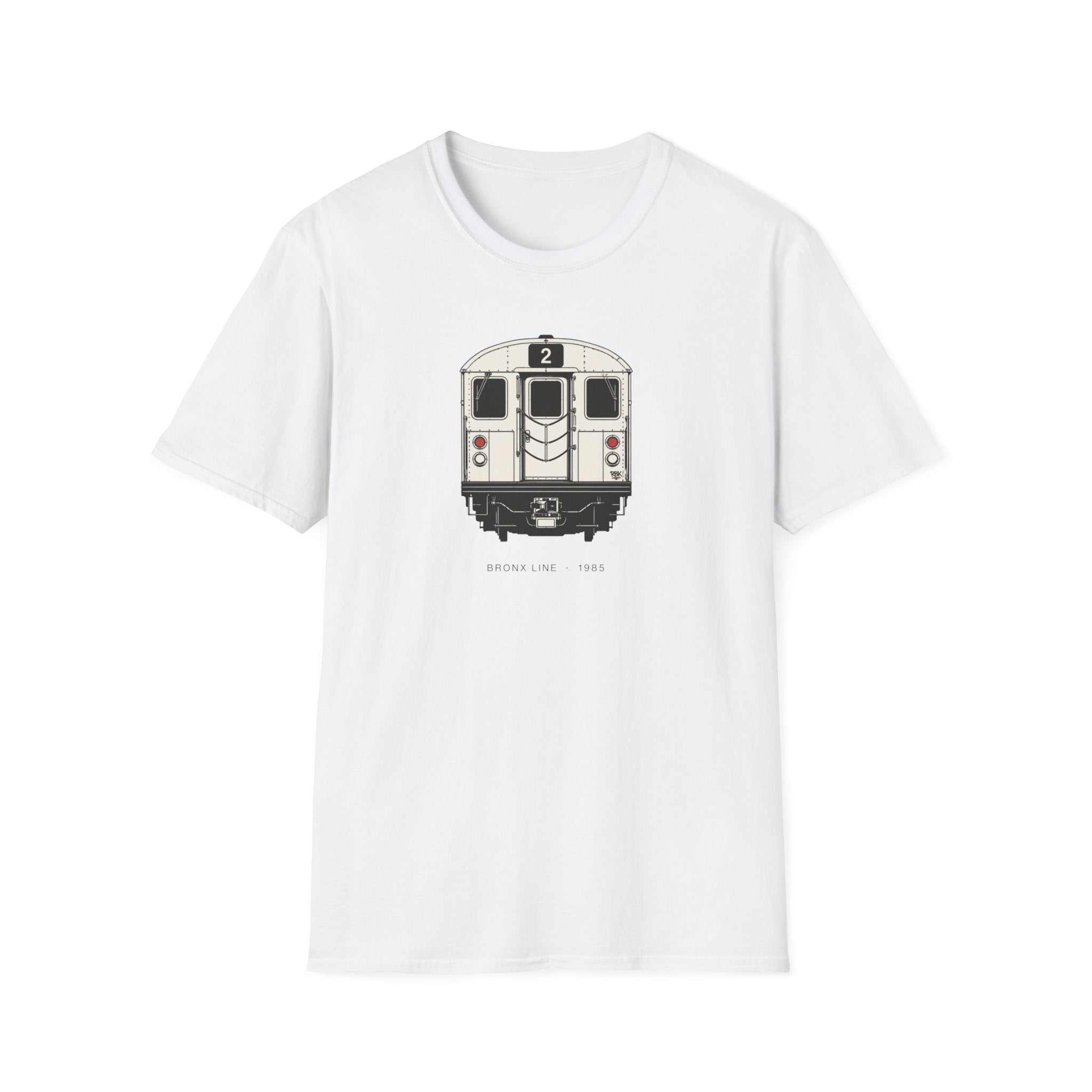 Bronx Line NYC 2 Subway Train T-Shirt