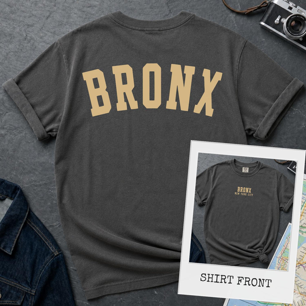 Bronx New York City 2-Sided T-Shirt, Dark