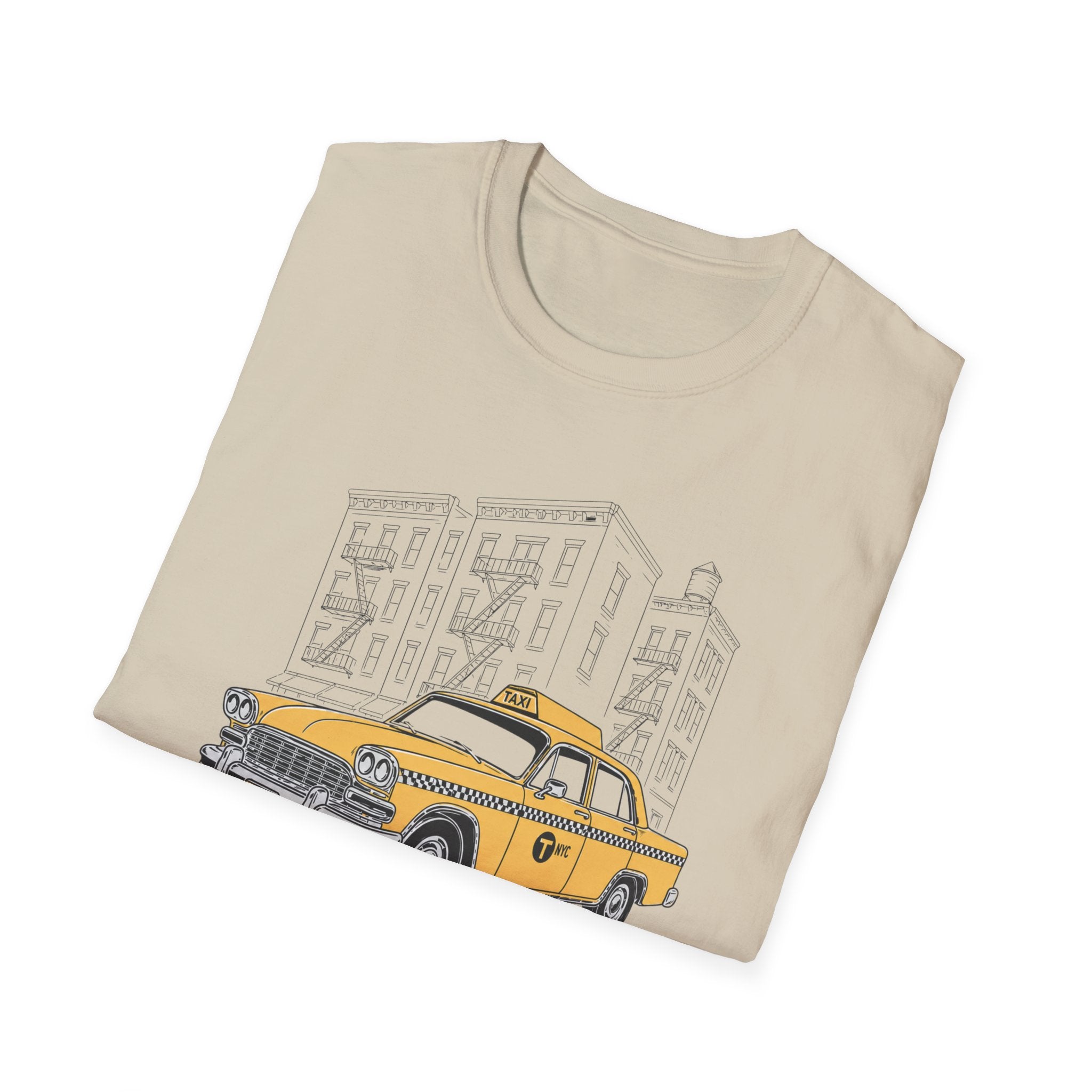 Checkered Cab NYC Taxi T-Shirt