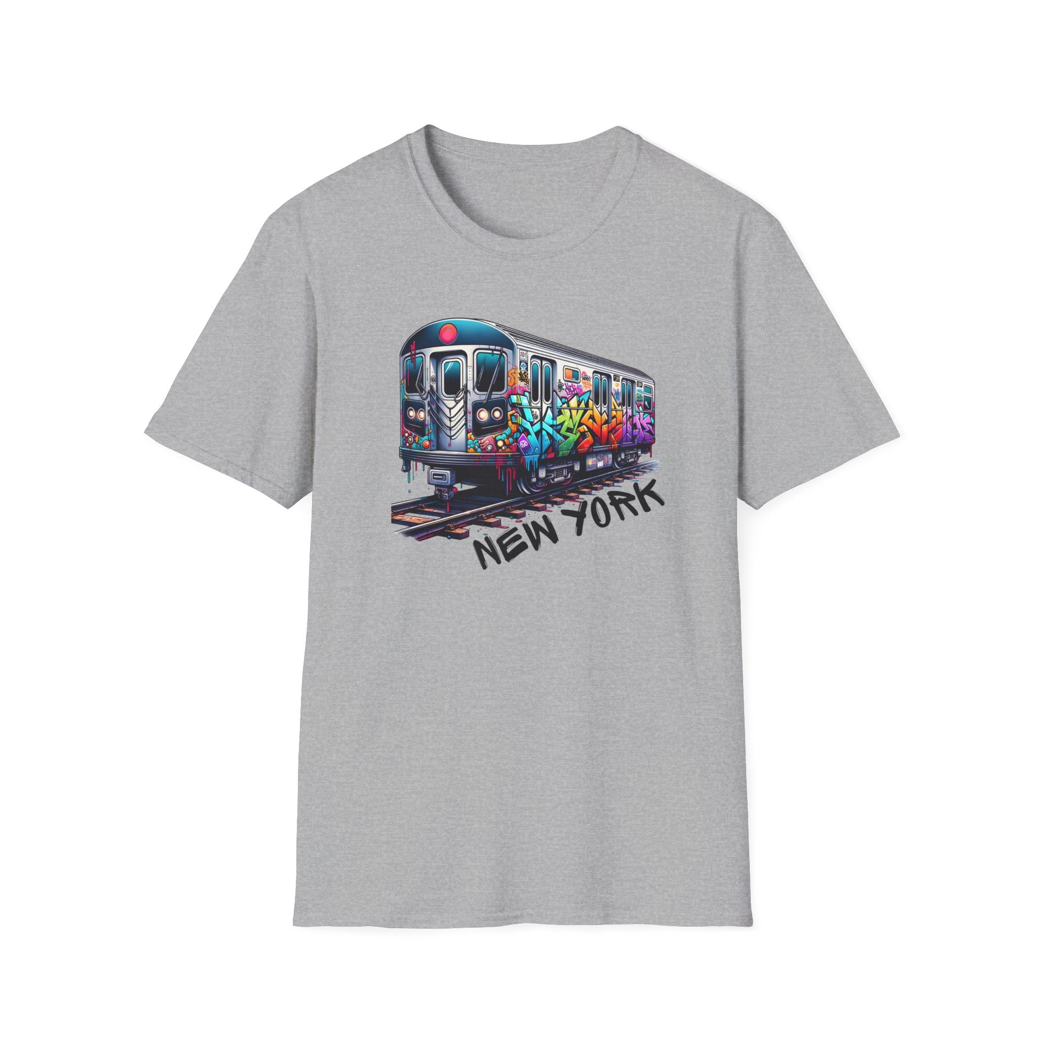 New York Graffiti Subway Car, NYC Train T-Shirt