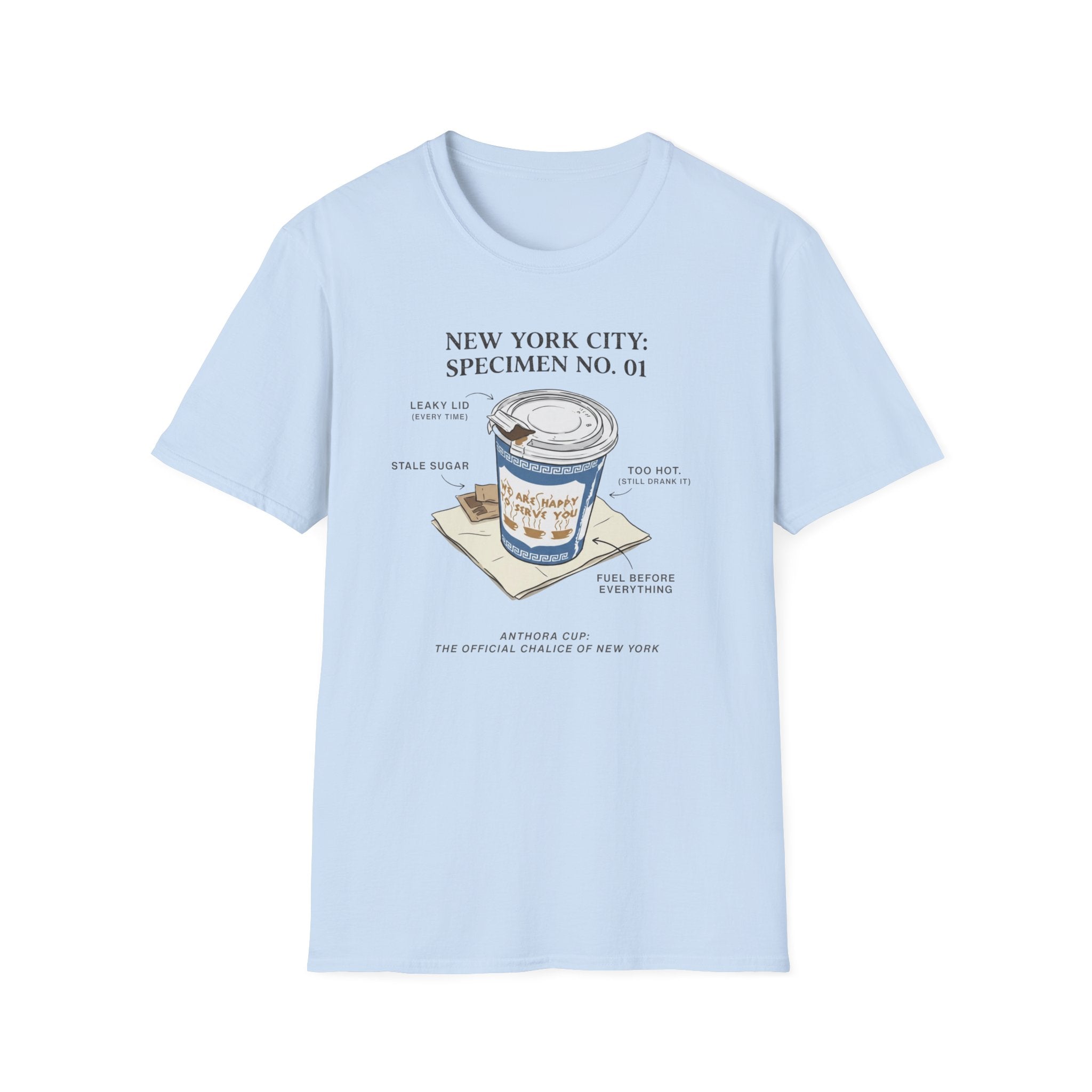 Anthora Coffee Cup - NYC Specimen 01 T-Shirt