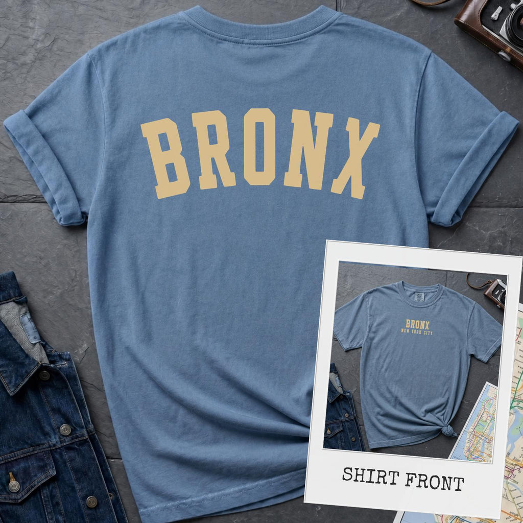 Bronx New York City 2-Sided T-Shirt, Dark