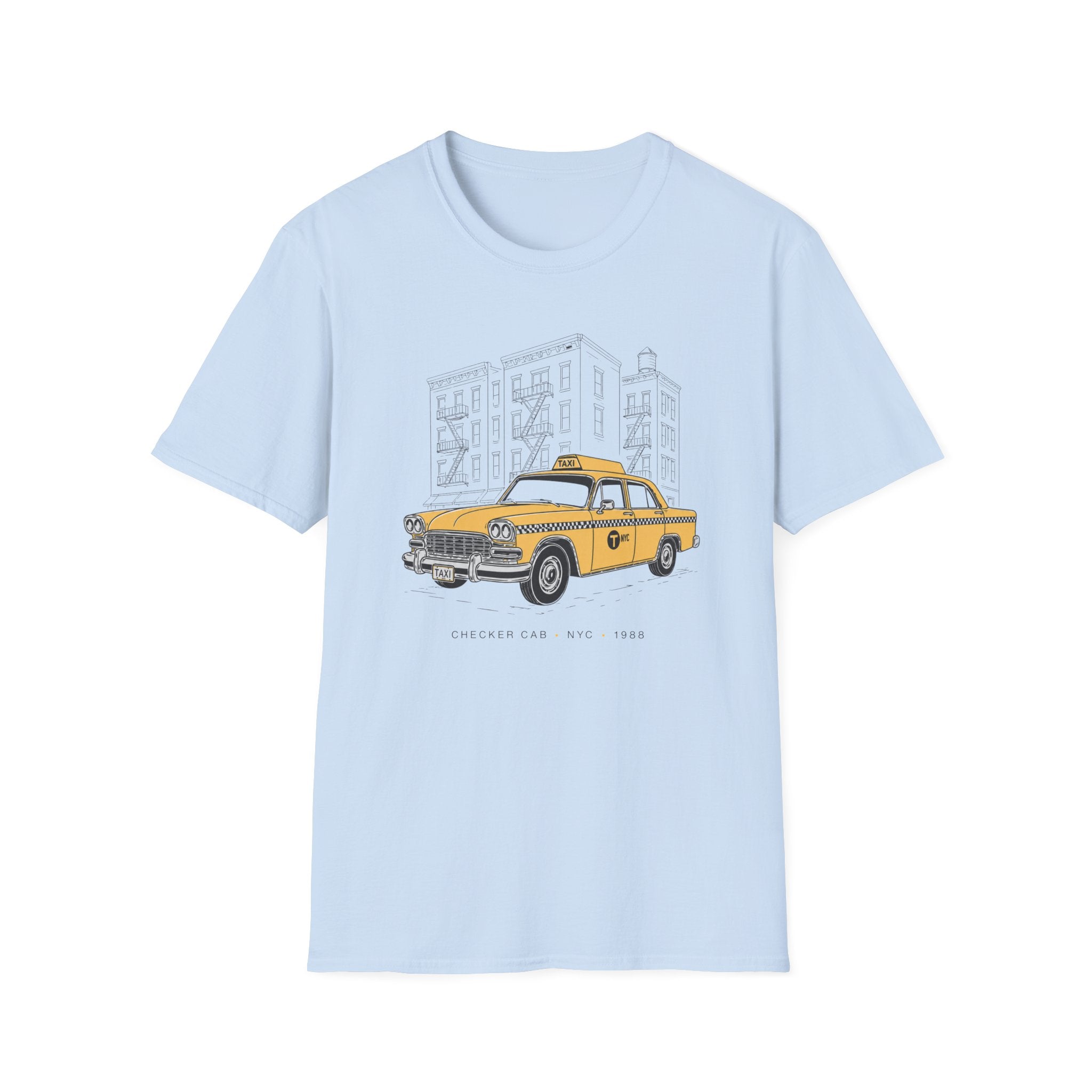 Checkered Cab NYC Taxi T-Shirt