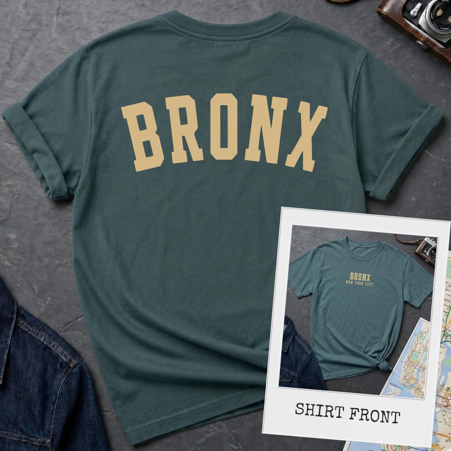 Bronx New York City 2-Sided T-Shirt, Dark