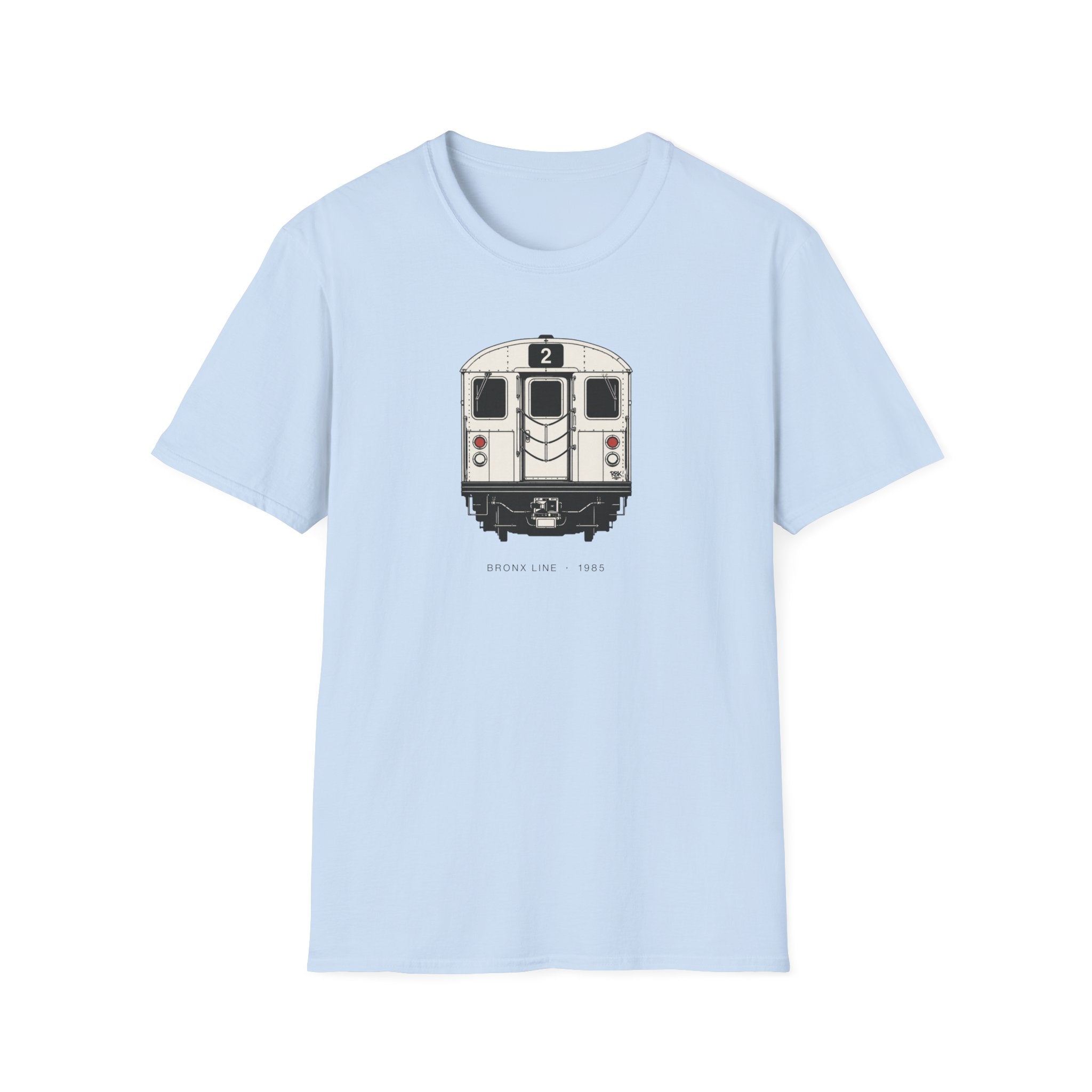 Bronx Line NYC 2 Subway Train T-Shirt