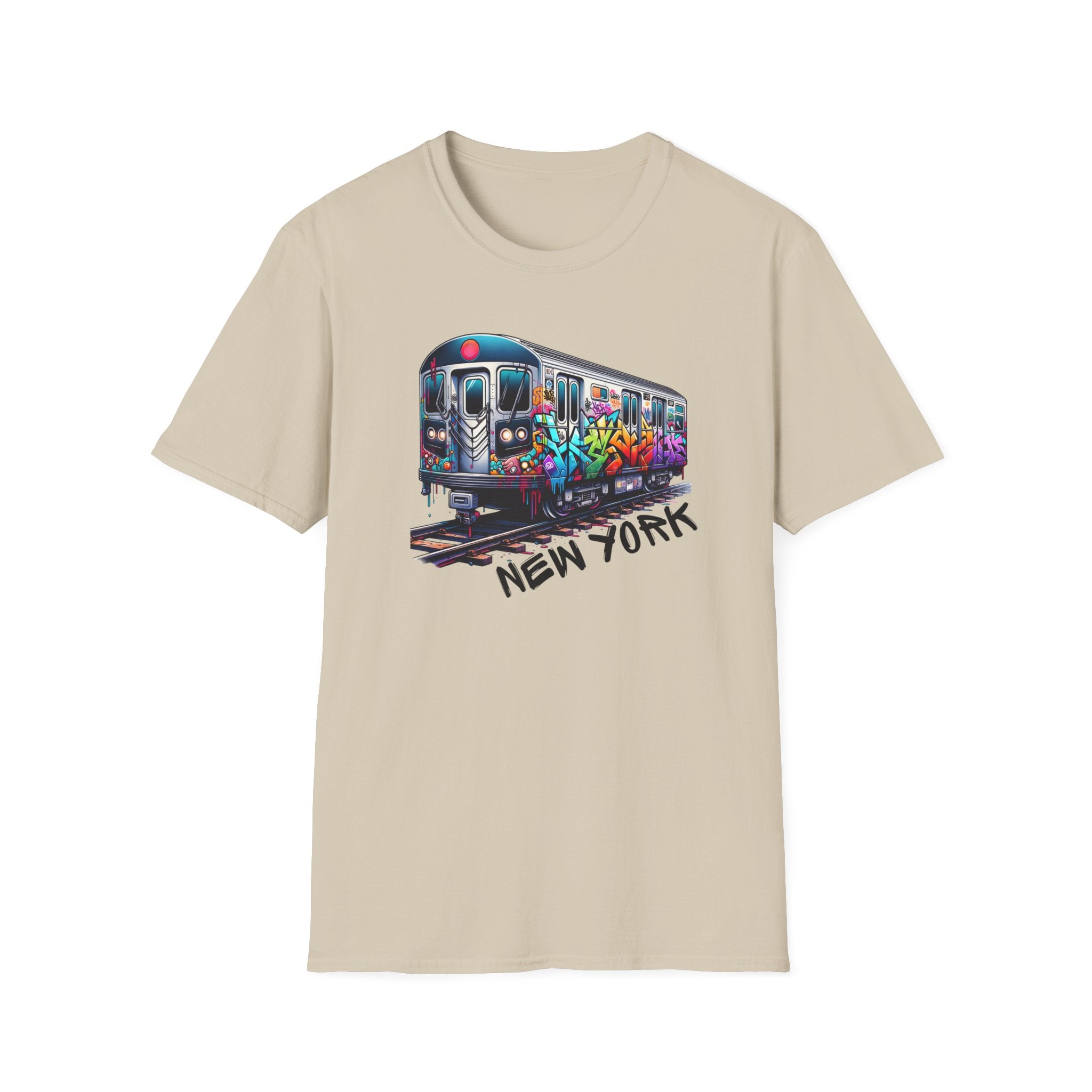 New York Graffiti Subway Car, NYC Train T-Shirt