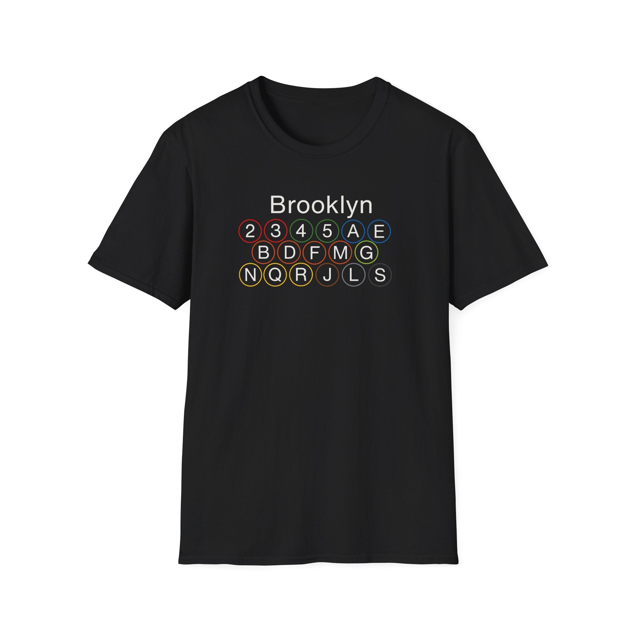 Brooklyn NYC Subway Lines T-Shirt
