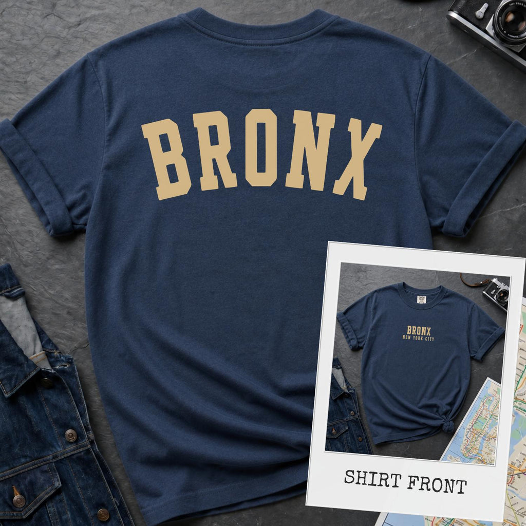 Bronx New York City 2-Sided T-Shirt, Dark