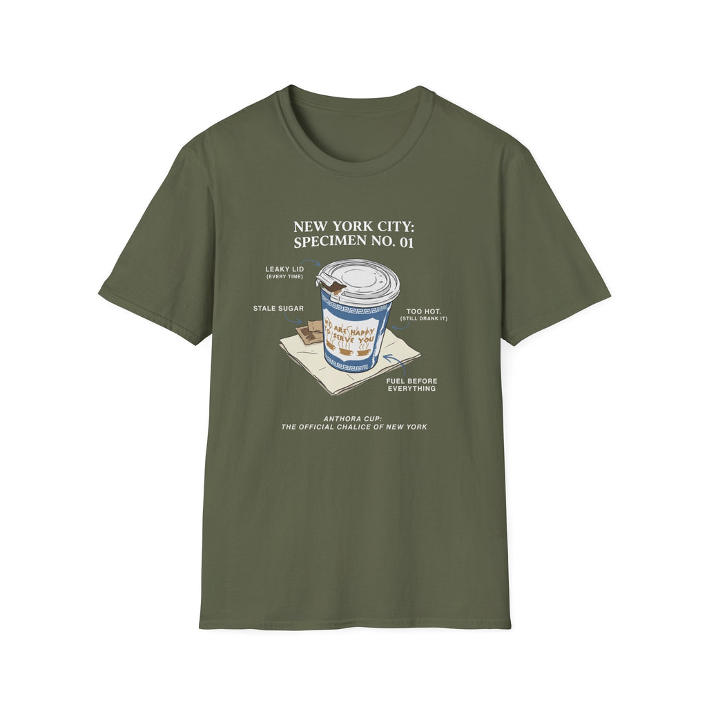 Anthora Coffee Cup - NYC Specimen 01 T-Shirt