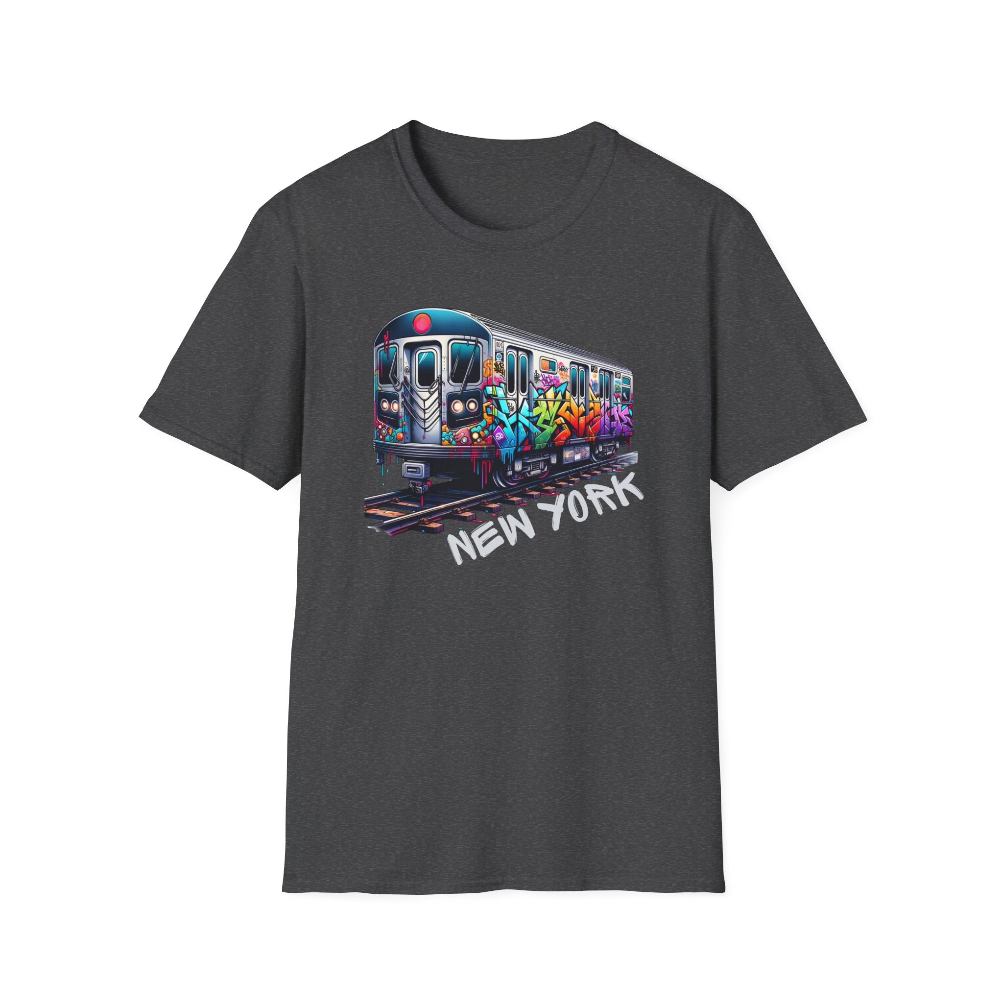New York Graffiti Subway Car, NYC Train T-Shirt
