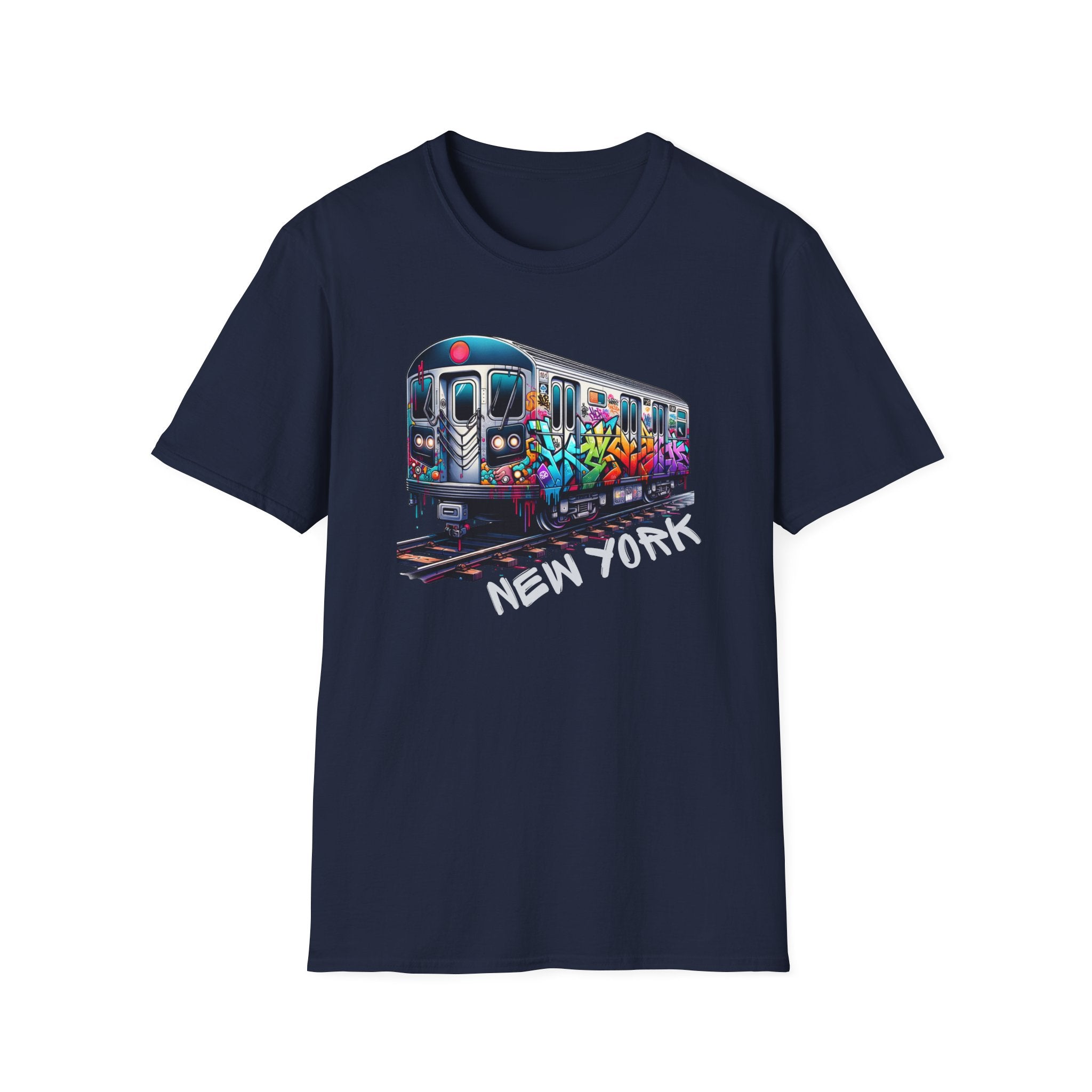 New York Graffiti Subway Car, NYC Train T-Shirt