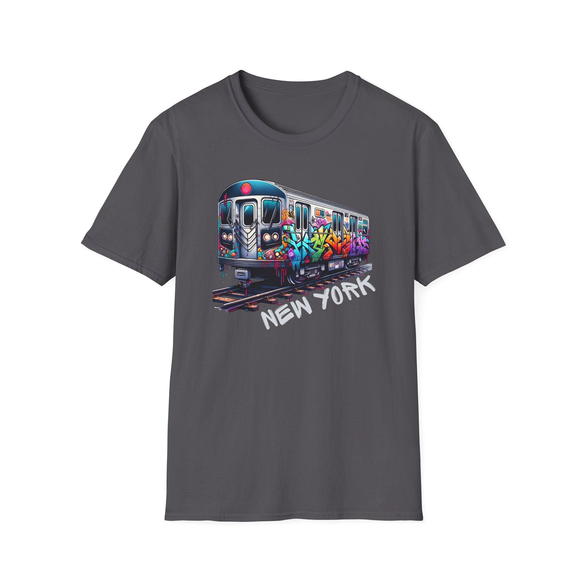 New York Graffiti Subway Car, NYC Train T-Shirt