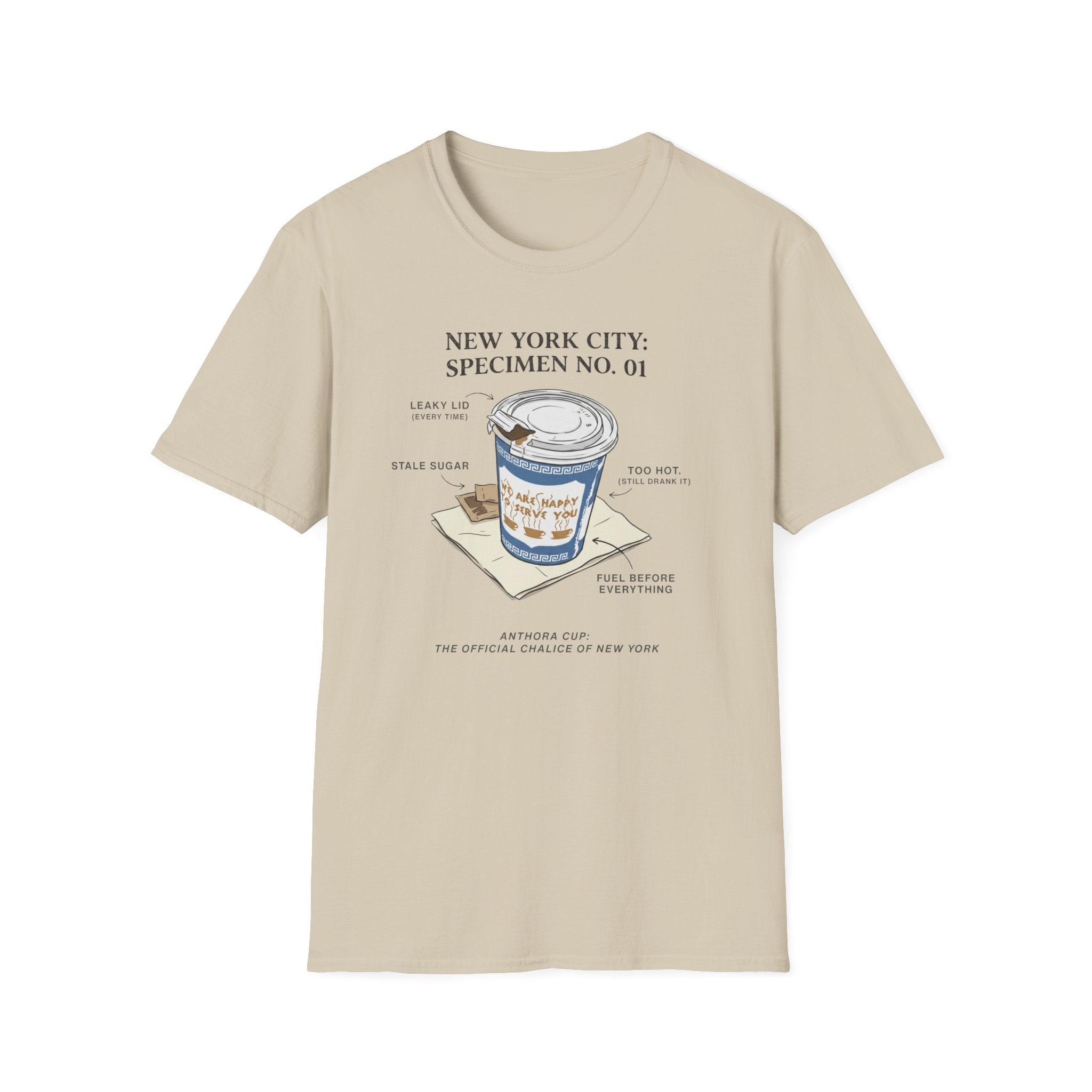 Anthora Coffee Cup - NYC Specimen 01 T-Shirt