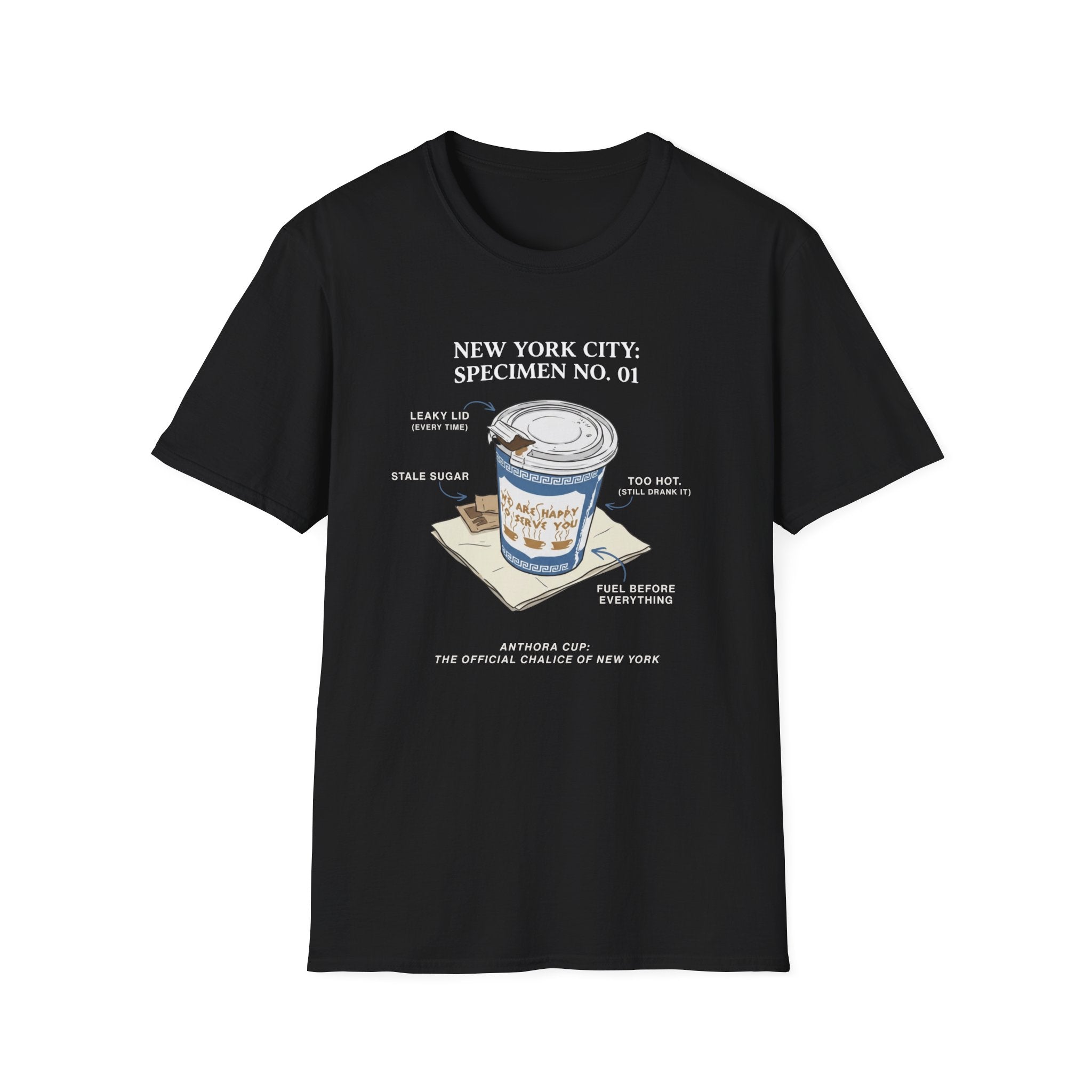 Anthora Coffee Cup - NYC Specimen 01 T-Shirt