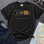 Available NYC Classic Yellow Taxi Cab Roof Light Vintage Style T-Shirt