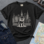 NYC Golden Doodle City Skyline Dog Lover T-Shirt