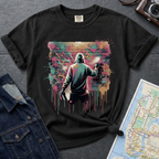Graffiti Street Artist Urban Brick Wall Retro 80s & 90s Vintage Style T-Shirt