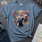 Graffiti Street Artist Urban Brick Wall Retro 80s & 90s Vintage Style T-Shirt