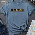 Available NYC Classic Yellow Taxi Cab Roof Light Vintage Style T-Shirt
