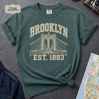 Brooklyn NYC Est. 1883 Collegiate Vintage Style T-Shirt