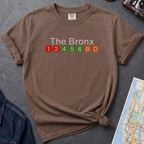 The Bronx Subway Lines NYC Classic Train Icon Vintage Style T-Shirt