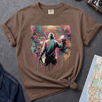 Graffiti Street Artist Urban Brick Wall Retro 80s & 90s Vintage Style T-Shirt