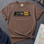 Available NYC Classic Yellow Taxi Cab Roof Light Vintage Style T-Shirt