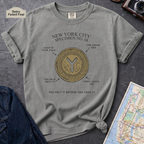 Vintage Subway Token NYC Specimen 04 Vintage Style T-Shirt