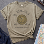 Vintage Subway Token NYC Specimen 04 Vintage Style T-Shirt