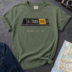 Available NYC Classic Yellow Taxi Cab Roof Light Vintage Style T-Shirt