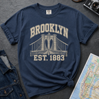 Brooklyn NYC Est. 1883 Collegiate Vintage Style T-Shirt