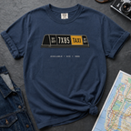 Available NYC Classic Yellow Taxi Cab Roof Light Vintage Style T-Shirt
