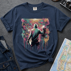 Graffiti Street Artist Urban Brick Wall Retro 80s & 90s Vintage Style T-Shirt