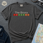 The Bronx Subway Lines NYC Classic Train Icon Vintage Style T-Shirt