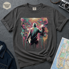 Graffiti Street Artist Urban Brick Wall Retro 80s & 90s Vintage Style T-Shirt